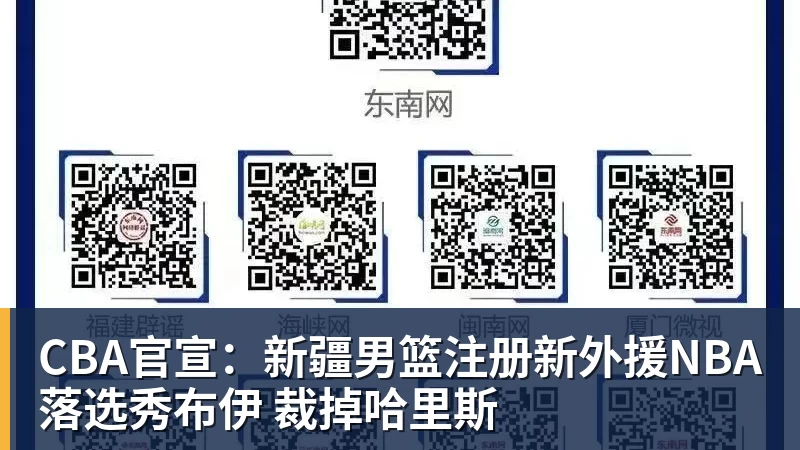 NBA下注-CBA官宣：新疆男篮注册新外援NBA落选秀布伊 裁掉哈里斯